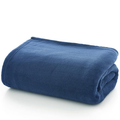 M&S Deyongs Snuggle Touch Throw, Ocean Microfibre Throw 140 x 180cm- Buy online at McGrocer