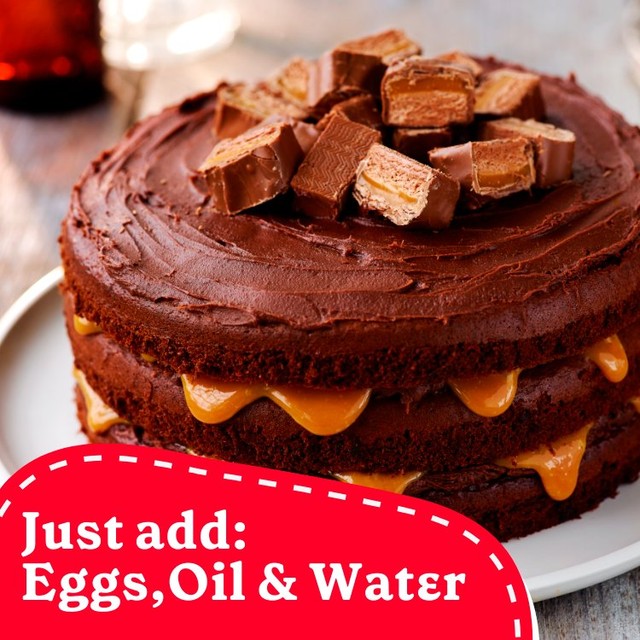 Betty Crocker tempting chocolate cake mix 425g - British product