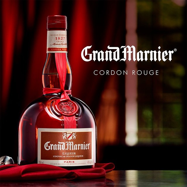 Grand Marnier Cordon Rouge cognac and orange liqueur 50cl, UK version