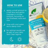 Dr Organic Skin Clear deep-cleansing face wash, UK version