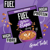 Fuel10K Breakfast Cereal Chocolate Multigrain Flakes 350g, UK version