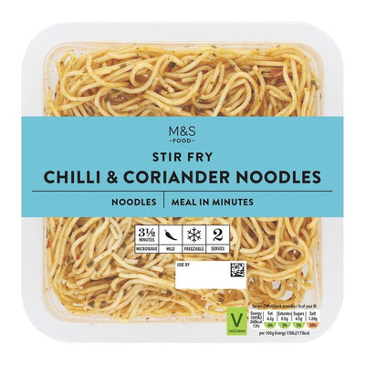 M&S Chilli & Koriander Eggenudler 300g