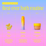 DAISE Soft Serve Vanilla Swirl bath bomb, imported from the UK