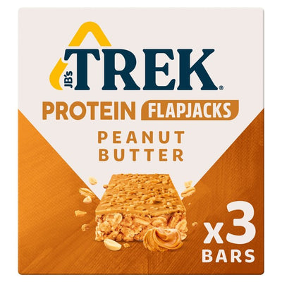 M&S Trek Peanut Butter Protein Flapjacks 3 x 50g- Buy online at McGrocer