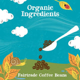 Clipper organic decaffeinated instant coffee 100g - British product