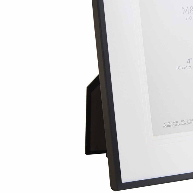 M&S layered mount photo frame black 4x6 inch, UK version