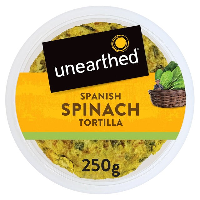 Spinat-Omelett Spanische Tortilla 250g von Unearthed (britische Marke)