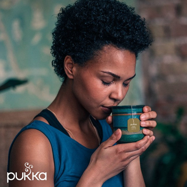 Pukka Organic English Breakfast Tea 20 bags, imported from the UK