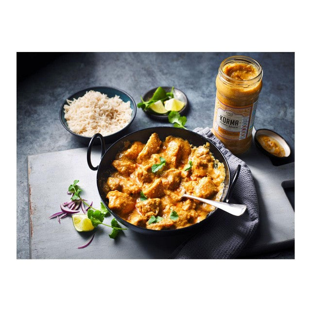 M&S mild curry sauce 340g, imported from the UK
