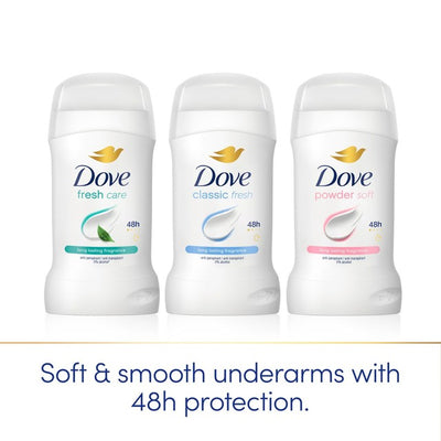 M&S Dove Powder Anti-Perspirant Stick 50ml- Buy online at McGrocer