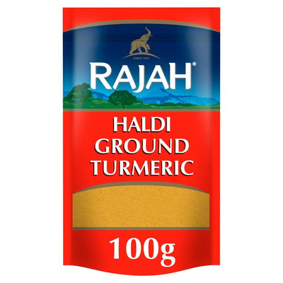 M&S Rajah Ground Turmeric Haldi Powder Spice 100g- Buy online at McGrocer