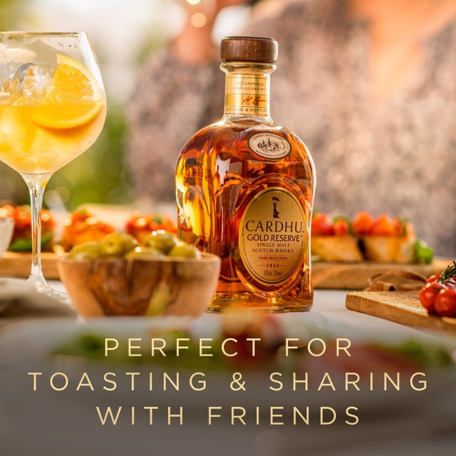 Cardhu Gold Reserve single malt Scotch whisky 70cl - British product