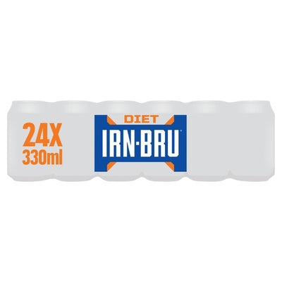 M&S Irn-Bru Sugar Free Soft Drink 24 x 330ml- Buy online at McGrocer