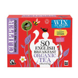 Clipper English Breakfast tea bags 80 bags - British product