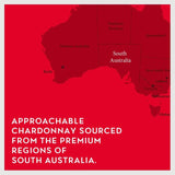 Penfolds Chardonnay wine 75cl bottle, imported from the UK
