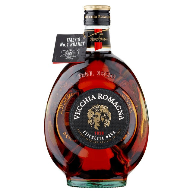Vecchia Romagna Etichetta Nera Brandy 70cl (British brand)
