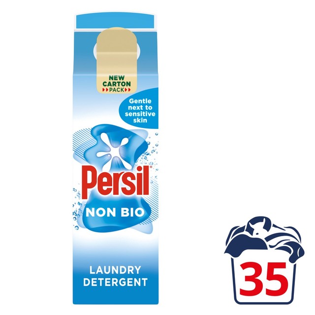 Persil Non Bio laundry liquid 945ml, imported from the UK