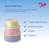 Tala Originals cake tins set of 3 nesting sizes, UK version
