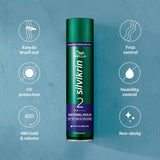Silvikrin Classic Natural Hold Hairspray 250ml (British brand)