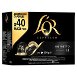 L'OR Ristretto coffee pods x40, UK version