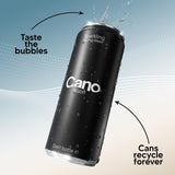 Cano Water Sparkling Water Ring Pull 24 x 330ml - British product