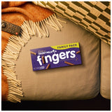 Cadbury Dairy Milk Fingers chocolate biscuit bars 189g - British product