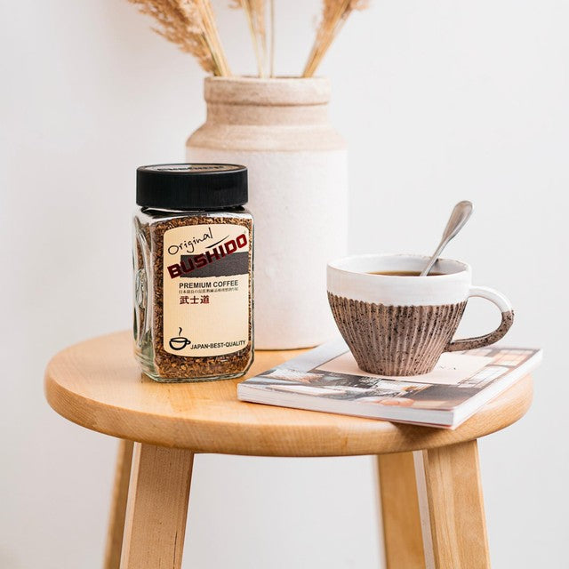 Bushido original instant coffee 100g - British product