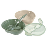 Vital Baby feeding set in natural moss 2pk (British brand)