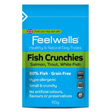 Feelwells Fish Crunchies dog treats 90g - British product