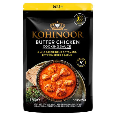 M&S Kohinoor Butter Chicken Cooking Sauce 375g- Buy online at McGrocer
