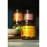 Olive Branch olive tapenade with sundried tomato, feta and Greek basil 180g, imported from the UK