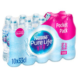 Nestle Pure Life 330ml sports cap water bottle, imported from the UK