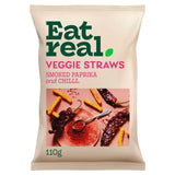 Eat Real Smoked Paprika & Chilli Veggie Straws 110g - British product