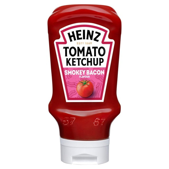 Heinz Tomato Ketchup Smokey Bacon Flavour 400ml, UK version