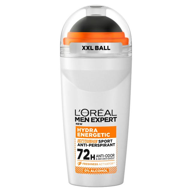LOréal Men Expert Hydra Energetic Extreme Sport 72H Roll On Anti Perspirant Deodorant 50ml
