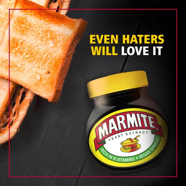 Marmite Original yeast extract spread 125g, imported from the UK