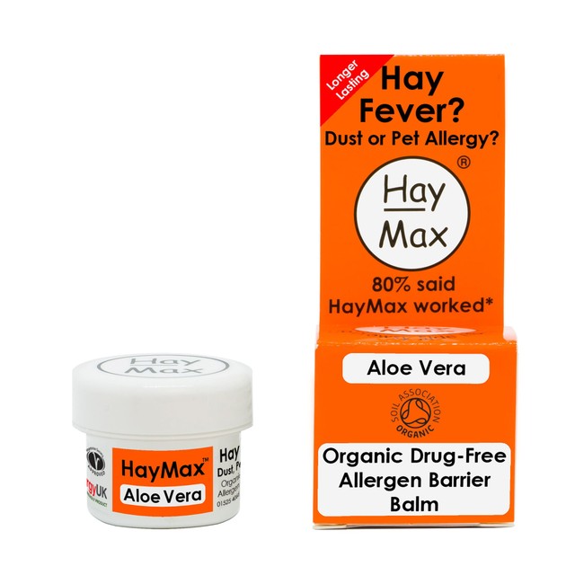 Haymax Aloe Vera Allergy Barrier Balm 5ml, UK version