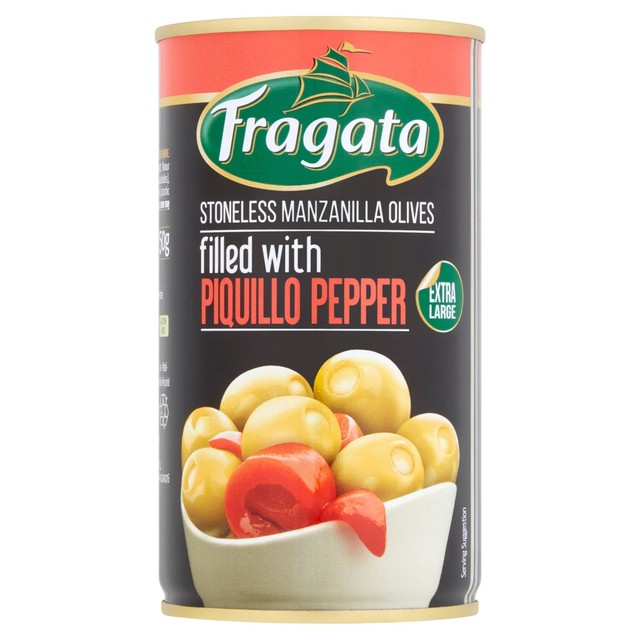 Fragata olives filled with Piquillo pepper 350g - British product