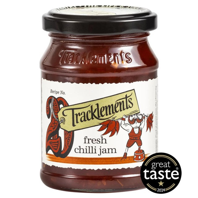 Tracklements Fresh Chilli Jam 210g (British brand)