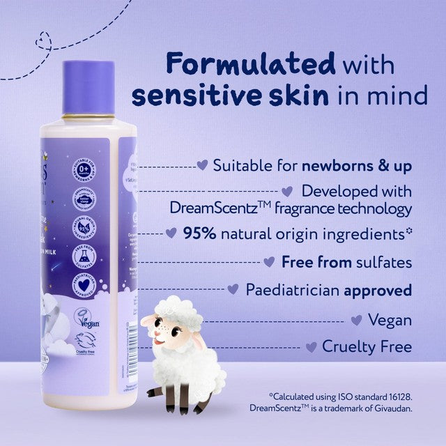 Childs Farm SlumberTime bath soak lavender and moon milk 250ml - British product