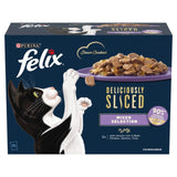 Felix wet cat food mixed selection in jelly 12 x 80g multipack - British product