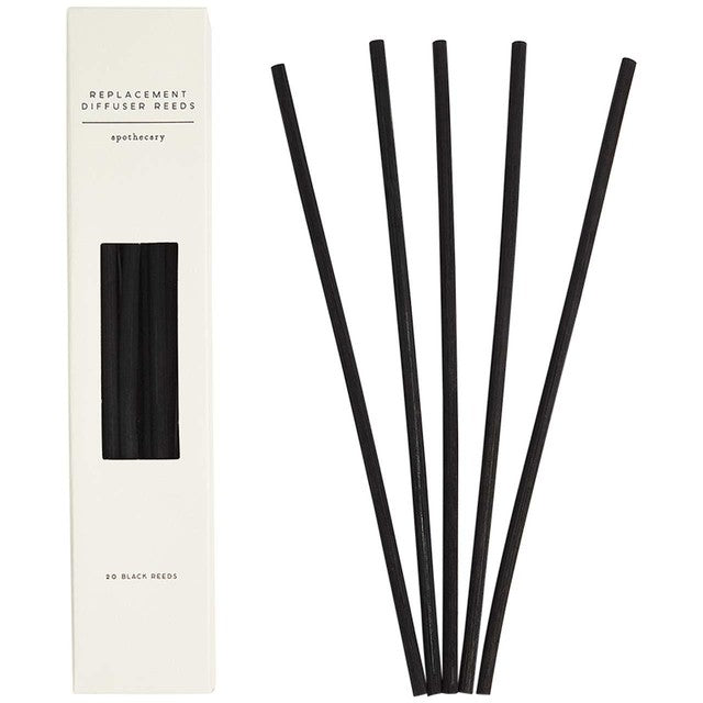 M&S Apothecary amber reed diffuser replacement reeds, imported from the UK