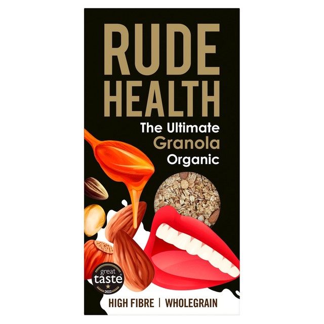 Rude Health Ultimate Granola 400g, imported from the UK