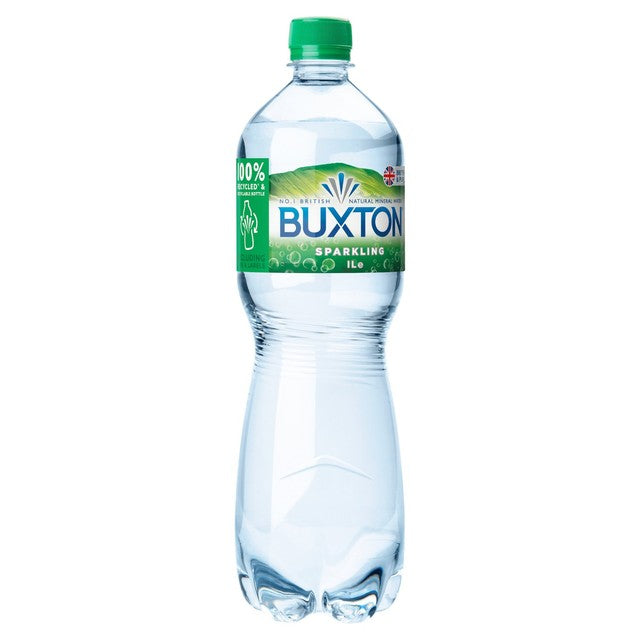 Buxton sparkling natural mineral water 1L - British product