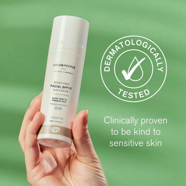 Green People Scent Free Facial SPF15 Moisturiser 50ml, UK version