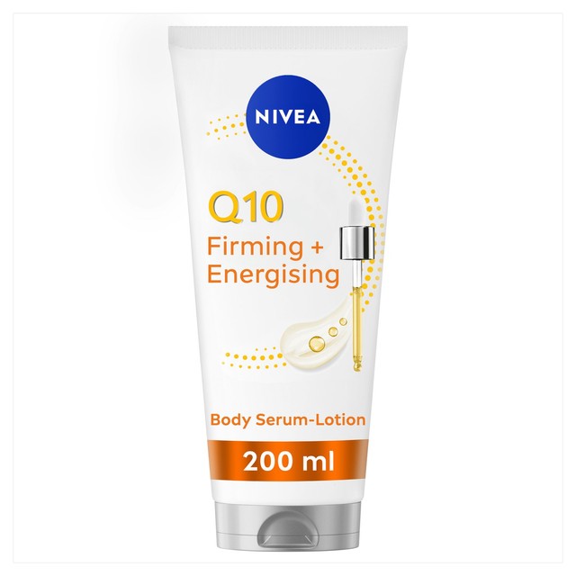 Nivea Q10 Firming Energising Body Serum Lotion 200ml, imported from the UK