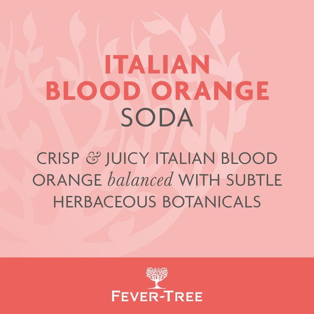 Fever-Tree Italian Blood Orange Soda 6 x 150ml - British product