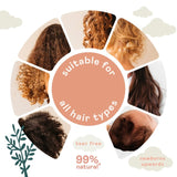 Nala's Baby Hair Conditioner 200ml, imported from the UK
