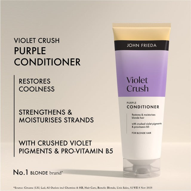 John Frieda Violet Crush Purple Conditioner, UK version