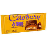 Cadbury milk chocolate bar caramel nut crunch 200g - British product